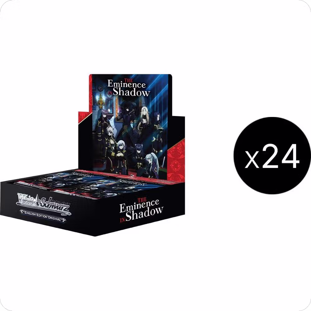 The Eminence in Shadow Booster Box Case, The Eminence in Shadow — Weiß Schwarz sealed product price