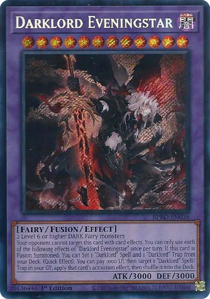 Darklord Eveningstar (BPRO-EN036), Burst Protocol — Yu-Gi-Oh! card price