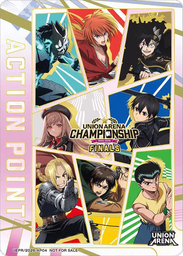 Action Point Card (AP04) (25-26 Finals Participation) (UEPR/2026-AP04), Union Arena Promotion Cards — Union Arena card price