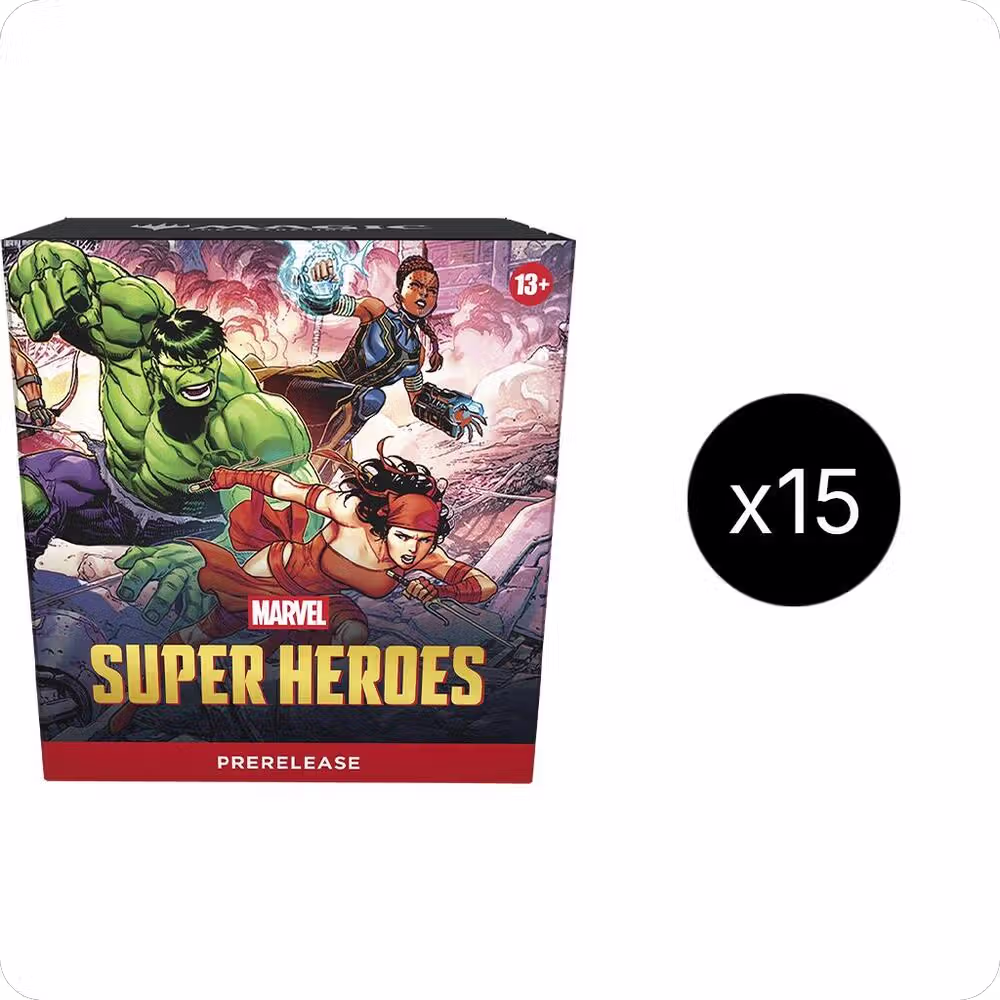 Marvel Super Heroes - Prerelease Pack Case, Marvel Super Heroes — Magic sealed product price