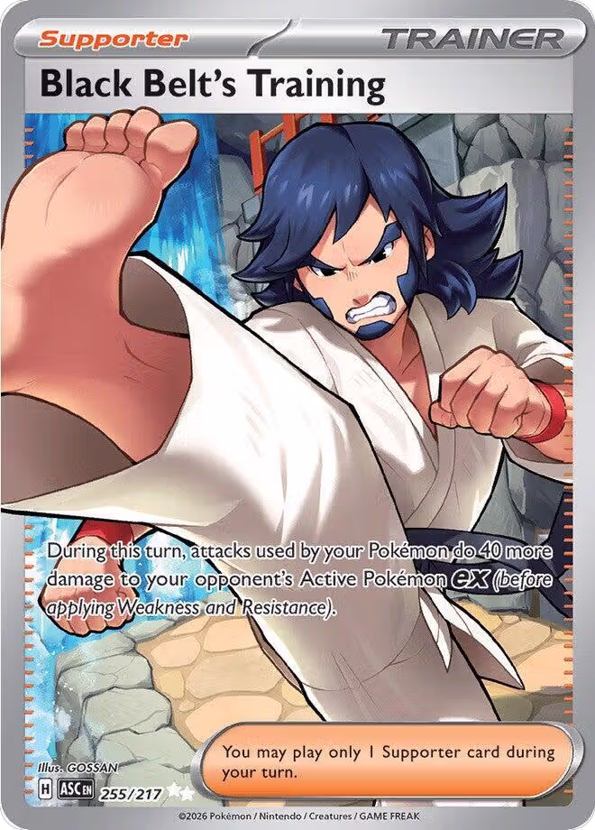 Black Belt's Training (255/217), Ascended Heroes — Pokémon card price