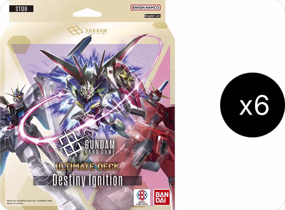 Starter Deck 09: Destiny Ignition Display, Starter Deck 09: Destiny Ignition — Gundam sealed product price