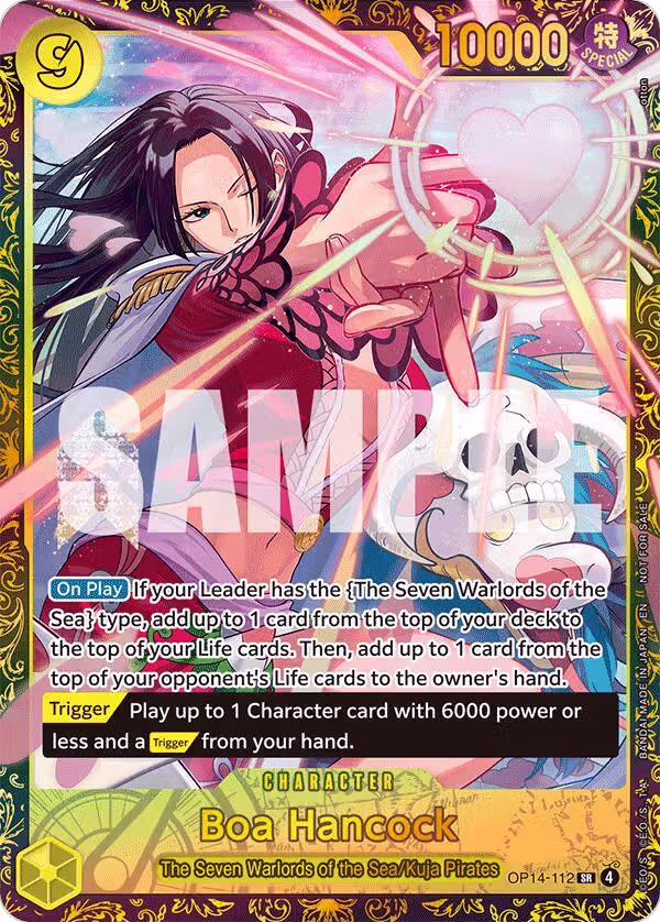 Boa Hancock (CS 26-27 Regionals Season 1) (OP14-112), One Piece Promotion Cards — One Piece card price