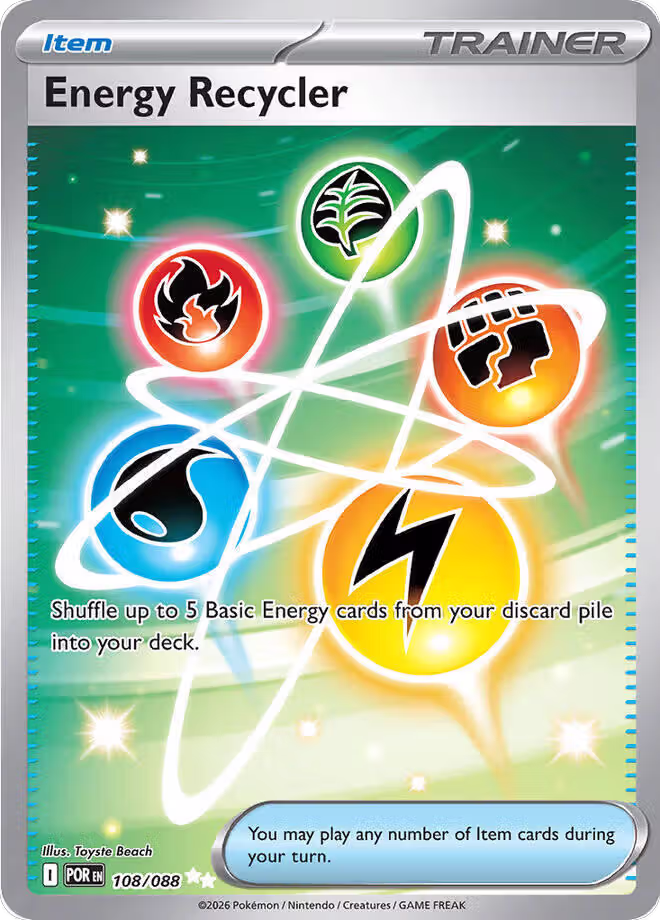Energy Recycler (108/088), Perfect Order — Pokémon card price