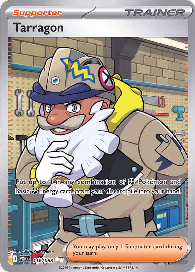 Tarragon - 116/088 (116/088), Perfect Order — Pokémon card price