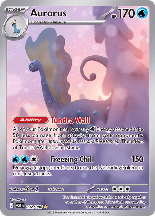 Aurorus - 092/088 (092/088), Perfect Order — Pokémon card price