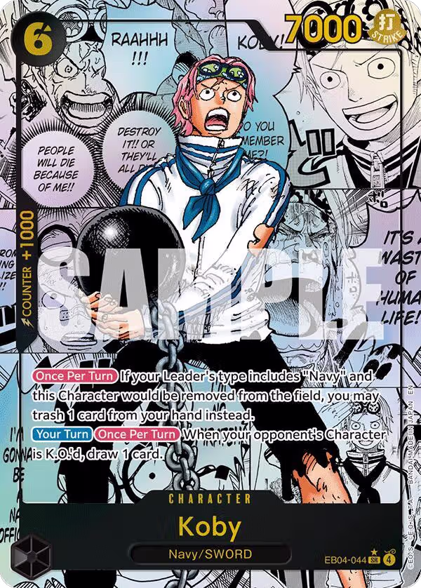 Koby (EB04-044) (Manga) (EB04-044), Adventure on Kami's Island — One Piece card price
