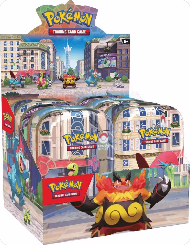 Lumiose City Mini Tin Display, Miscellaneous Cards & Products — Pokémon card price