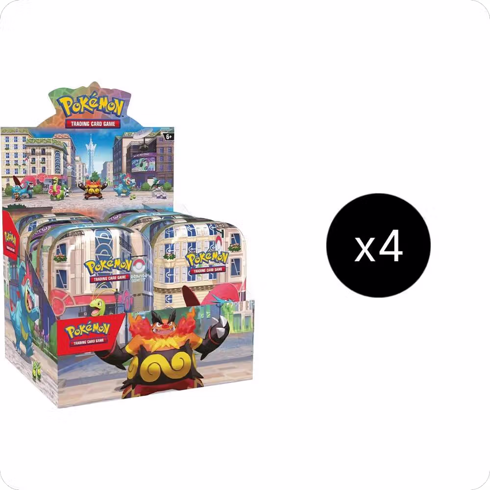 Lumiose City Mini Tin Display Case, Miscellaneous Cards & Products — Pokémon sealed product price
