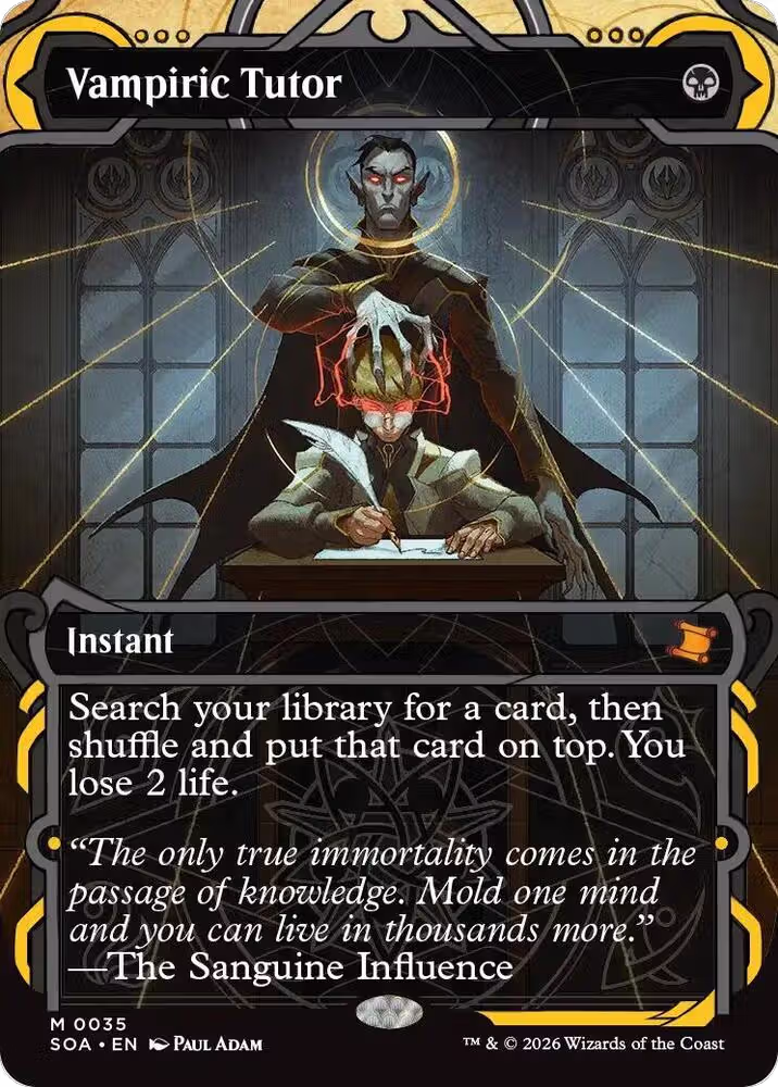 Vampiric Tutor (35), Secrets of Strixhaven: Mystical Archive — Magic card price