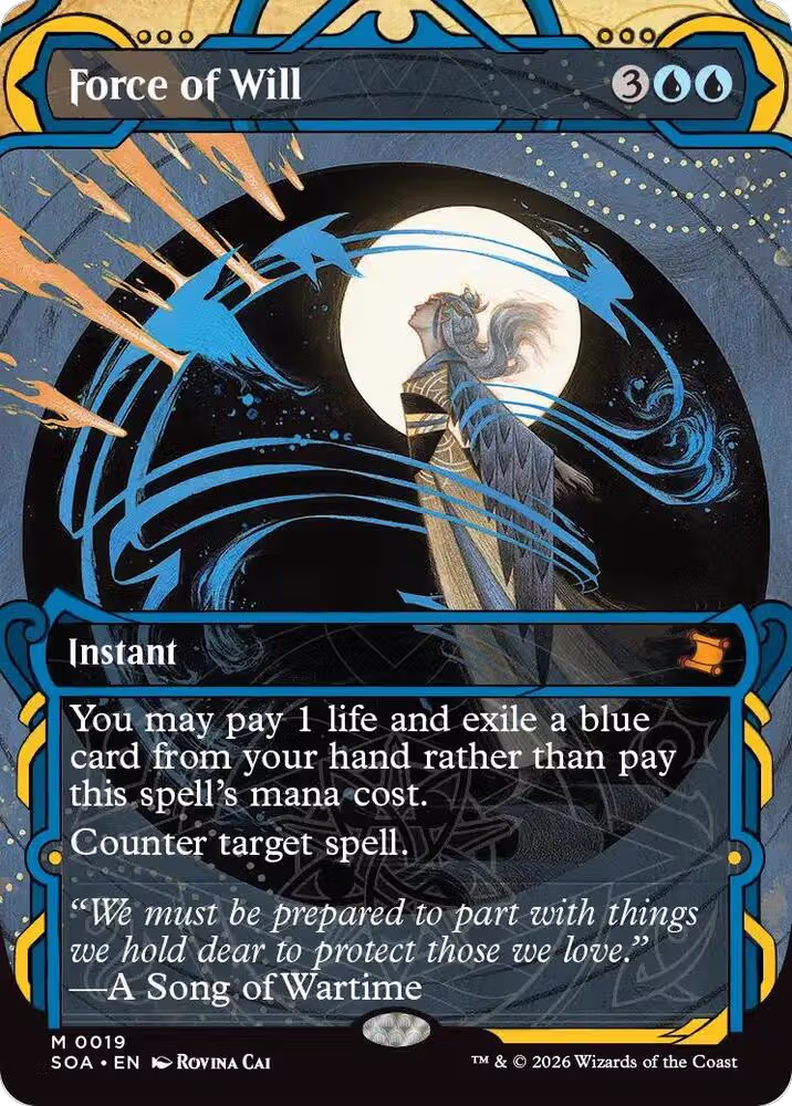 Force of Will (19), Secrets of Strixhaven: Mystical Archive — Magic card price