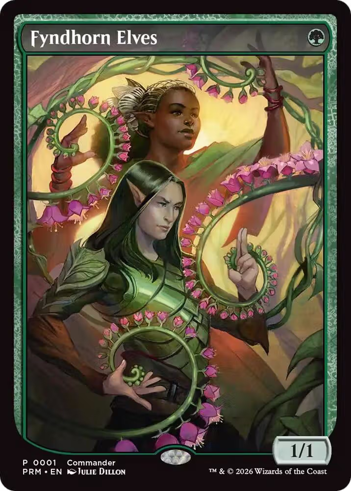Fyndhorn Elves (CommandFest 2026) (1), MagicFest Cards — Magic card price