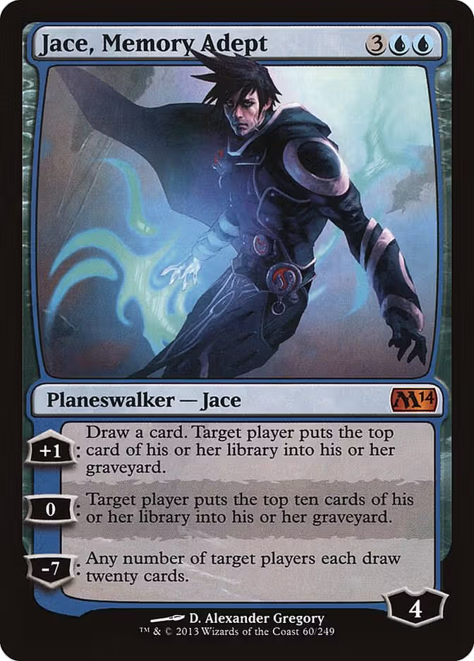 Jace, Memory Adept (60), Magic 2014 (M14) — Magic card price