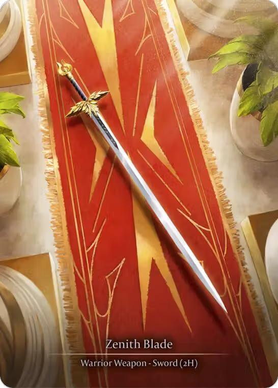 Zenith Blade (Marvel) (MPW005), Mastery Pack Warrior — Flesh & Blood card price