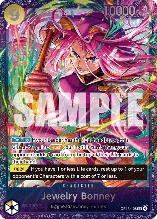 Jewelry Bonney (Treasure Cup May 2026) (OP13-108), One Piece Promotion Cards — One Piece card price