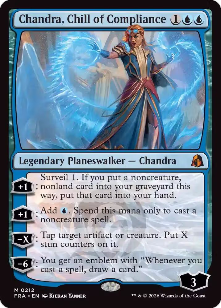 Chandra, Chill of Compliance (212), Reality Fracture — Magic card price