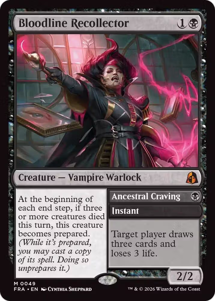 Bloodline Recollector (49), Reality Fracture — Magic card price