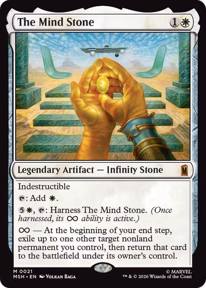 The Mind Stone (21), Marvel Super Heroes — Magic card price