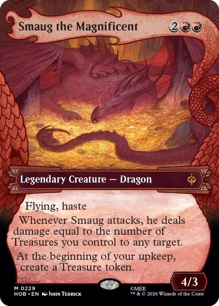 Smaug the Magnificent (Showcase) (229), The Hobbit — Magic card price
