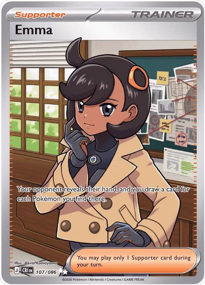 Emma - 107/086 (107/086), Chaos Rising — Pokémon card price