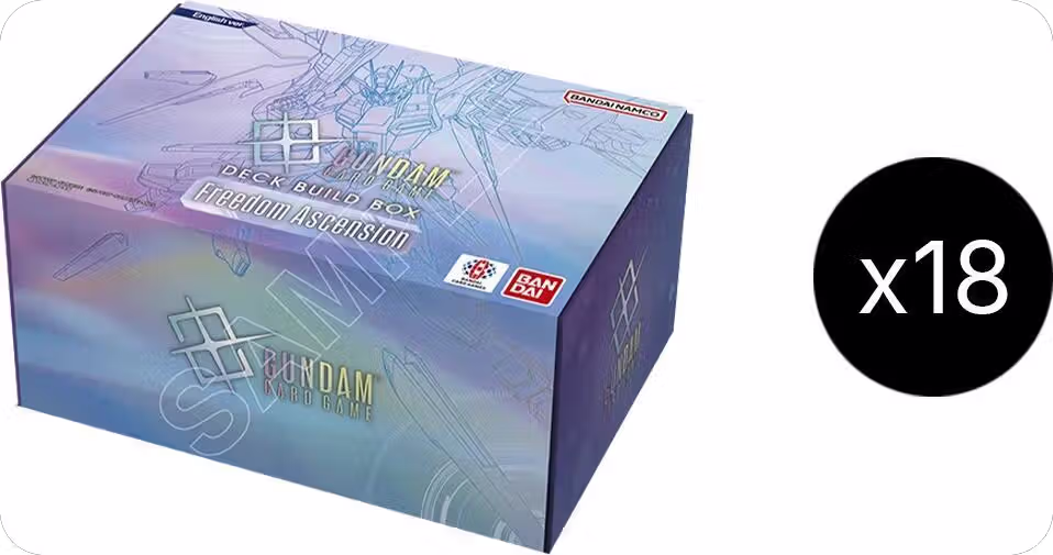 Freedom Ascension Deck Build Box Case, Deck Build Box Freedom Ascension — Gundam sealed product price