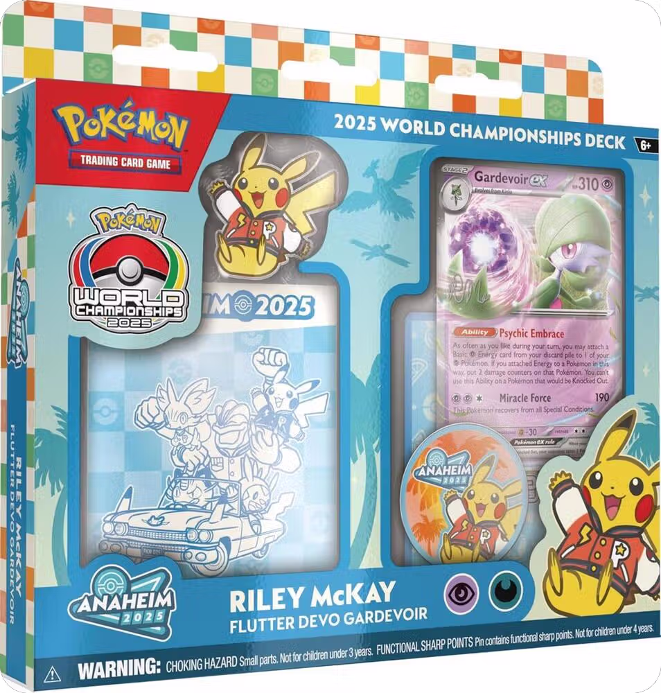 2025 World Championship Deck: Riley McKay (Flutter Devo Gardevoir), World Championship Decks — Pokémon sealed product price