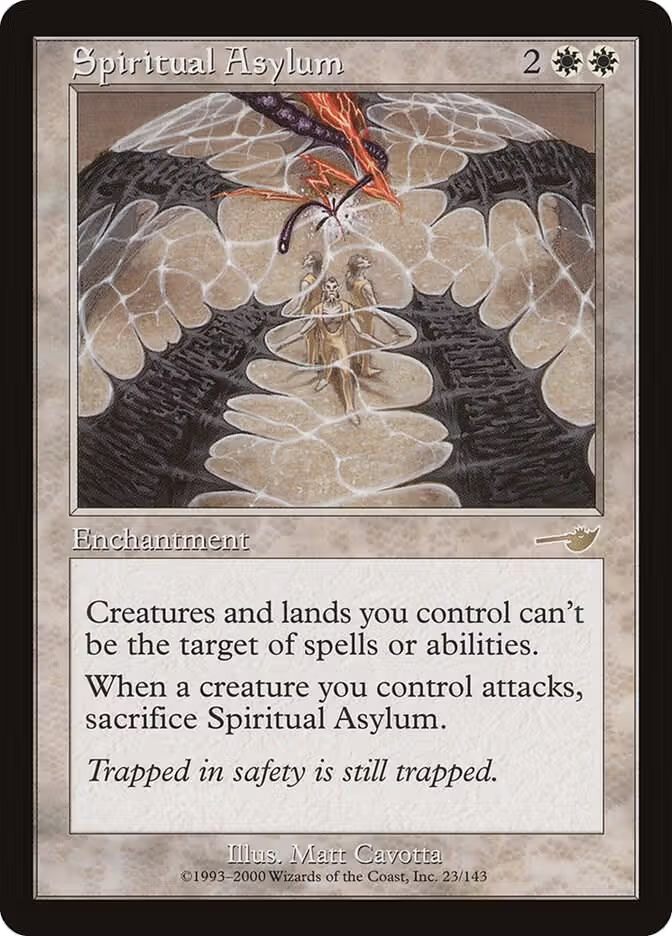 Spiritual Asylum (23), Nemesis — Magic card price
