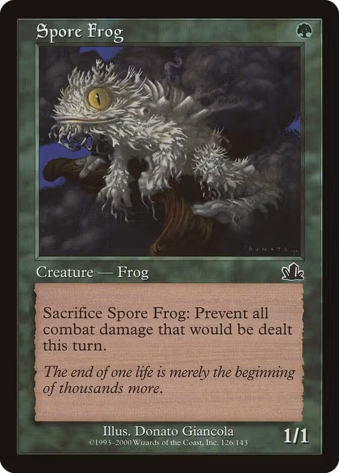 Spore Frog (126), Prophecy — Magic card price