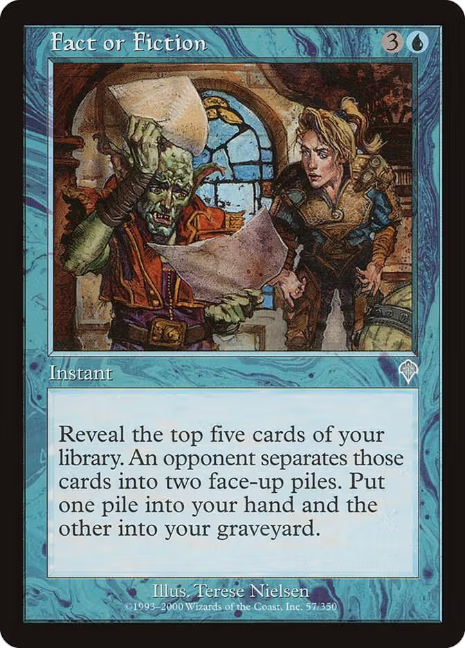Fact or Fiction (57), Invasion — Magic card price