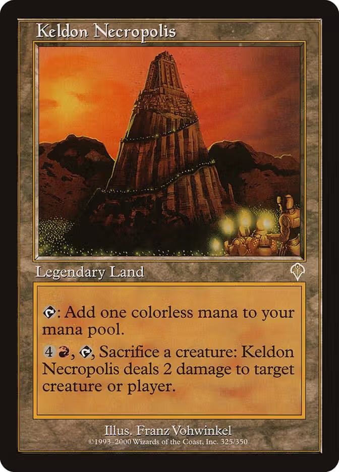 Keldon Necropolis (325), Invasion — Magic card price