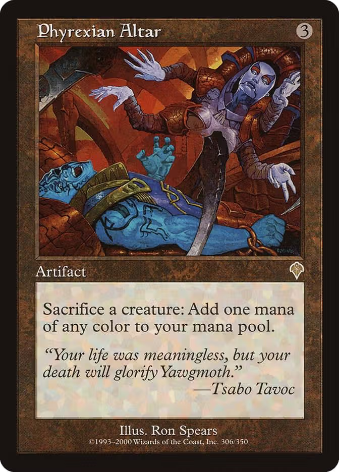 Phyrexian Altar (306), Invasion — Magic card price