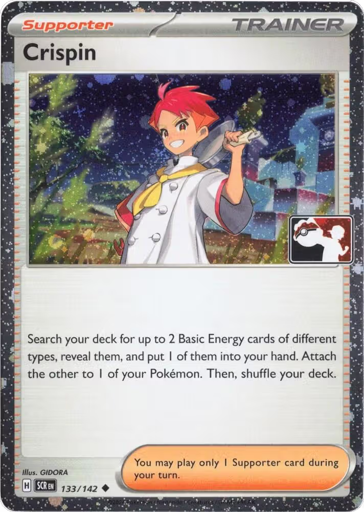 Crispin - 133/142 (Cosmos Holo) (133/142), Prize Pack Series Cards — Pokémon card price