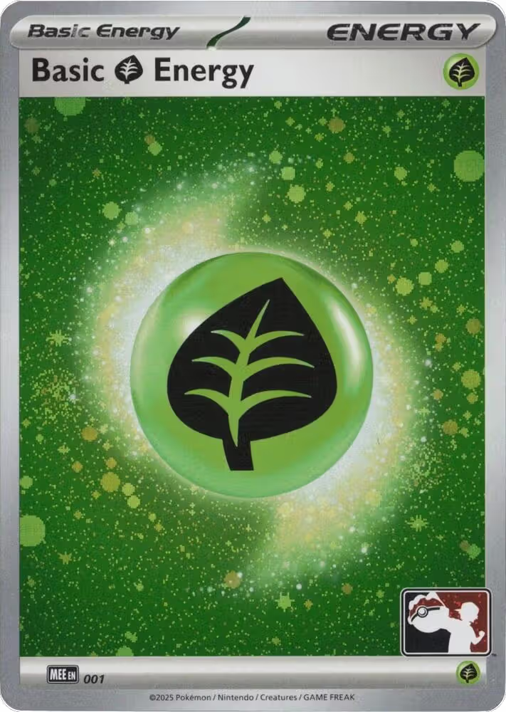 Basic Grass Energy - MEE 001 (Cosmos Holo) (001), Prize Pack Series Cards — Pokémon card price