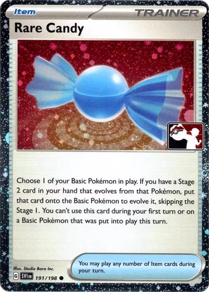 Rare Candy - 191/198 (Cosmos Holo) (191/198), Prize Pack Series Cards — Pokémon card price
