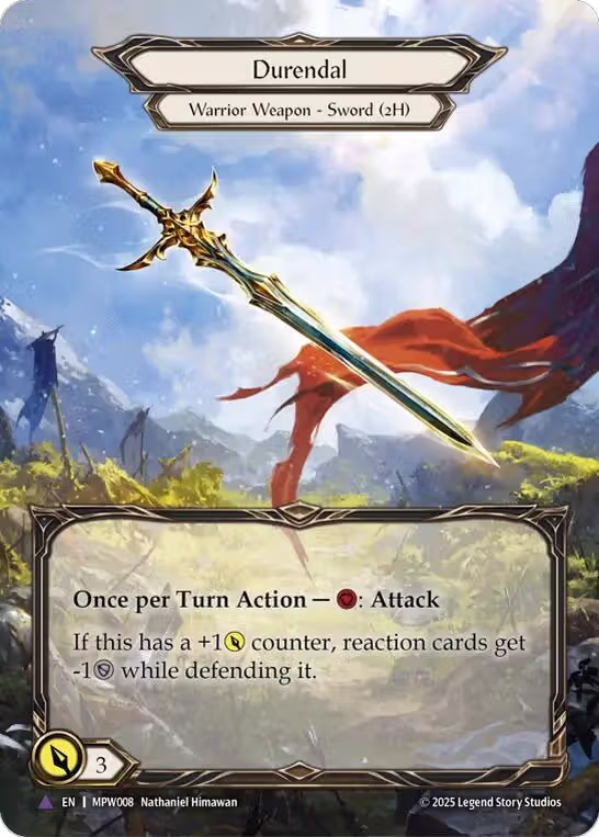 Durendal (Marvel) (MPW008), Mastery Pack Warrior — Flesh & Blood card price