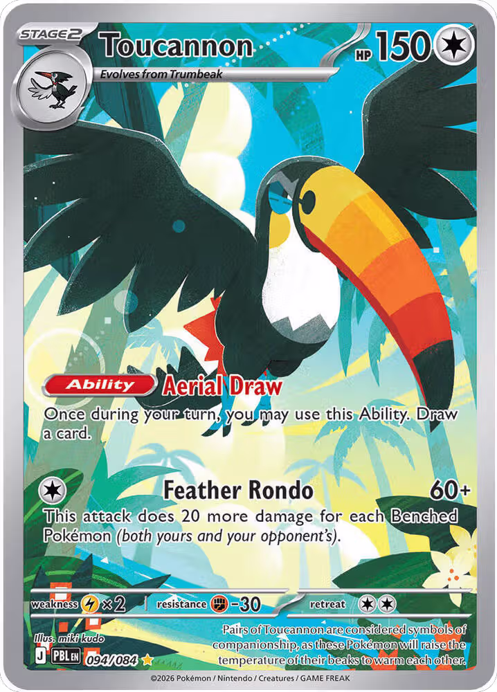 Toucannon - 094/084 (094/084), Pitch Black — Pokémon card price