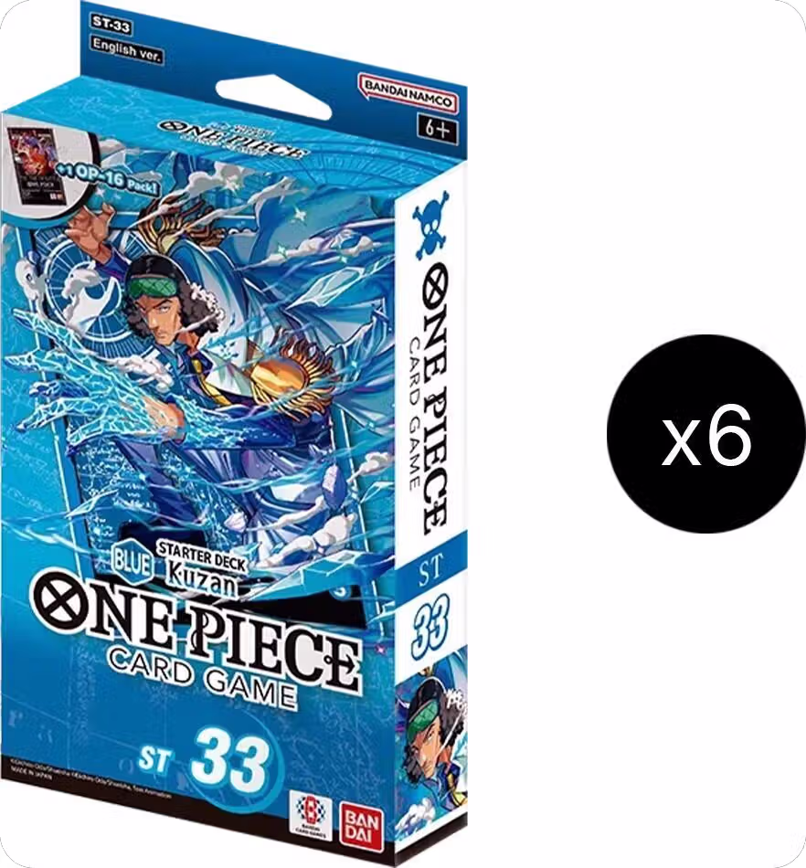Starter Deck 33: BLUE Kuzan Display, Starter Deck 33: BLUE Kuzan — One Piece card price