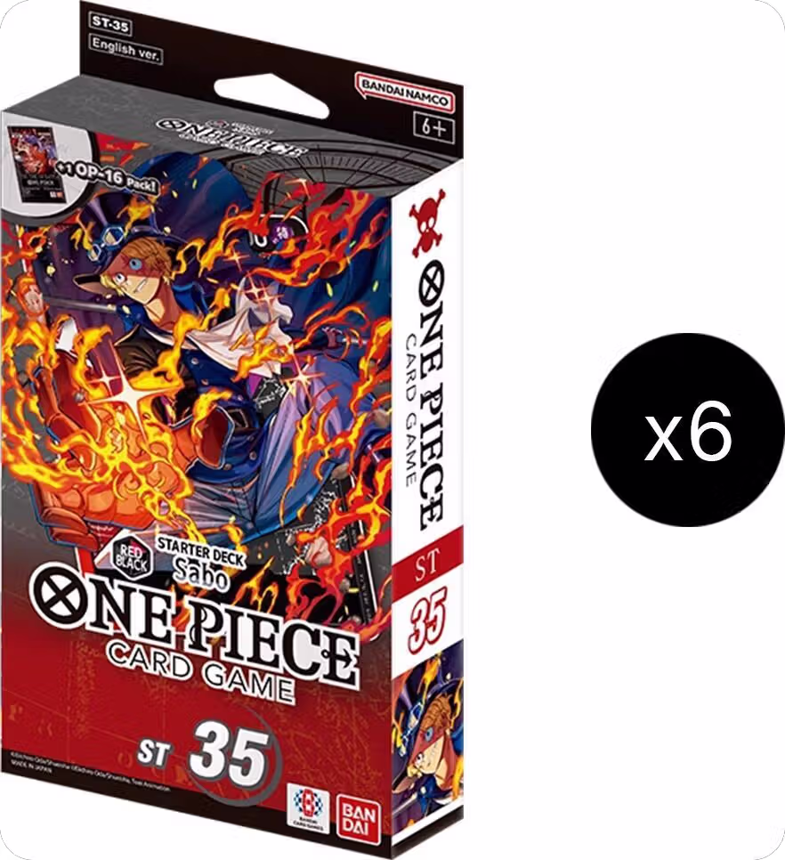 Starter Deck 35: RED/BLACK Sabo Display, Starter Deck 35: RED/BLACK Sabo — One Piece card price