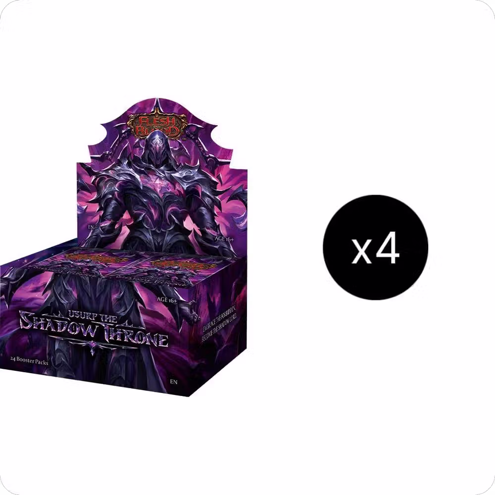 Usurp the Shadow Throne Booster Box Case, Usurp the Shadow Throne — Flesh & Blood sealed product price