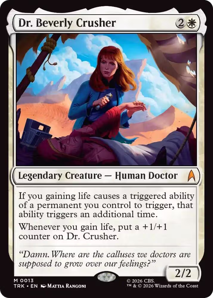Dr. Beverly Crusher (13), Star Trek — Magic card price