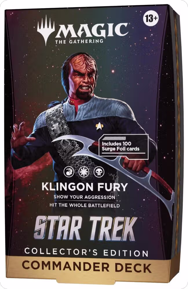 Star Trek Commander Deck - Klingon Fury (Collector's Edition), Commander: Star Trek — Magic sealed product price