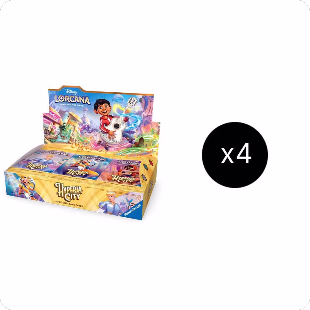 Disney Lorcana: Hyperia City Booster Box Case, Hyperia City — Lorcana sealed product price
