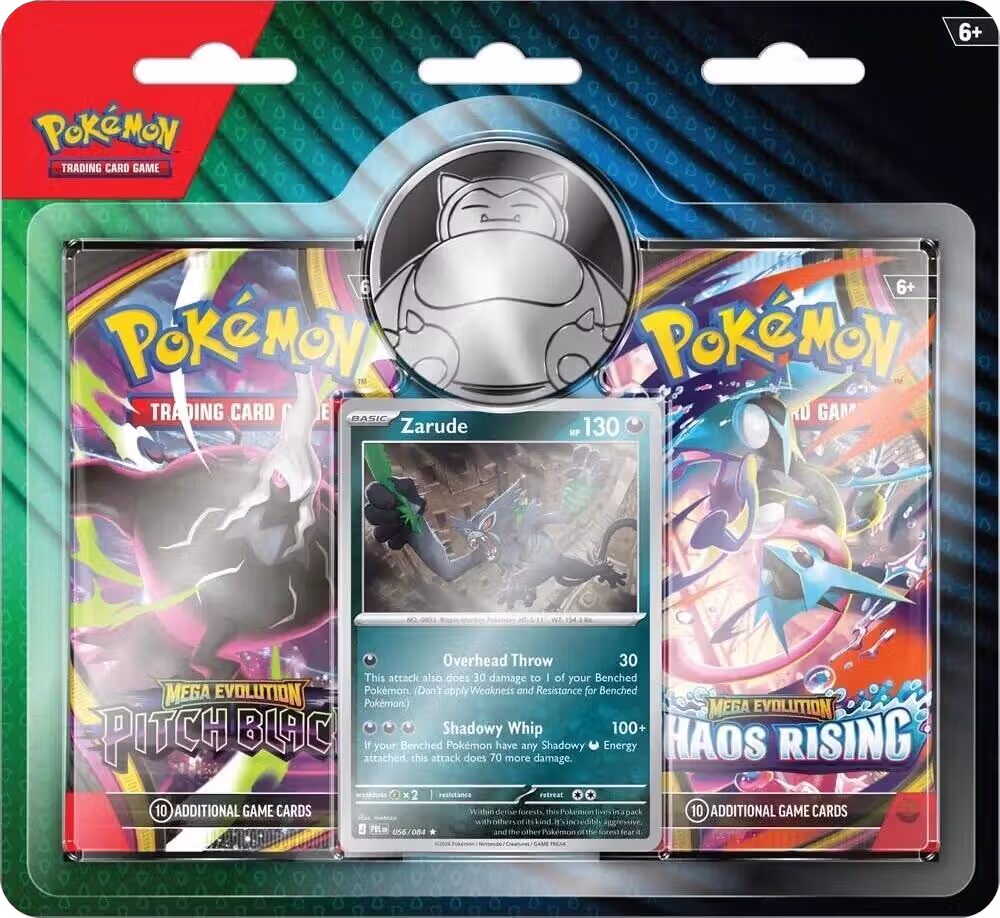 2-Pack Blister [Zarude] (3-Tab), Miscellaneous Cards & Products — Pokémon sealed product price