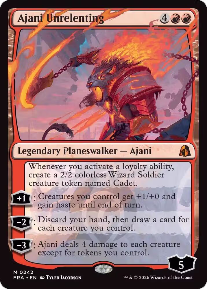 Ajani Unrelenting (242), Reality Fracture — Magic card price