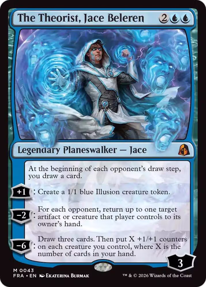 The Theorist, Jace Beleren (43), Reality Fracture — Magic card price