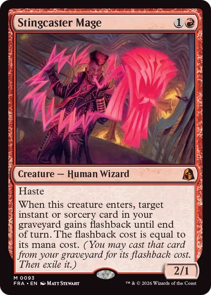 Stingcaster Mage (93), Reality Fracture — Magic card price