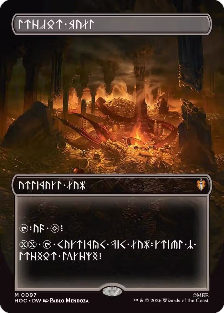 Treasure Vault (Borderless) (Dwarvish) (97), The Hobbit: Eternal-Legal — Magic card price