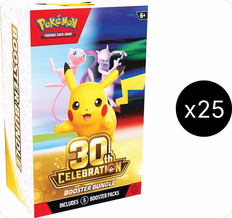 30th Celebration Booster Bundle Case, 30th Celebration — Pokémon sealed product price