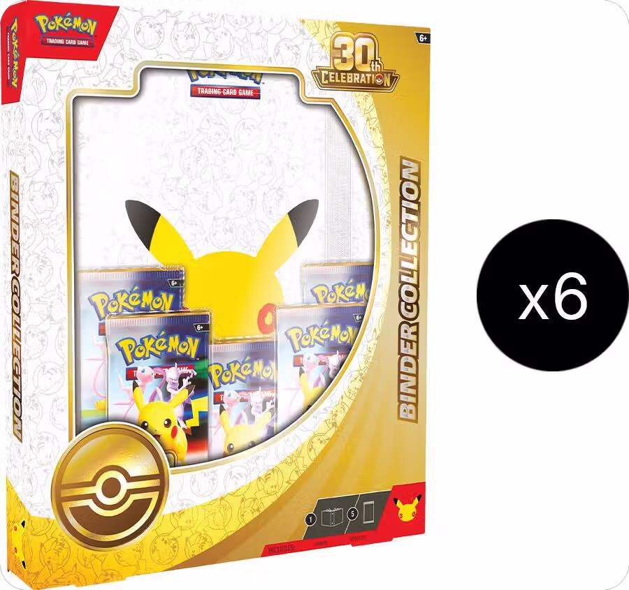 30th Celebration Binder Collection Case, 30th Celebration — Pokémon sealed product price