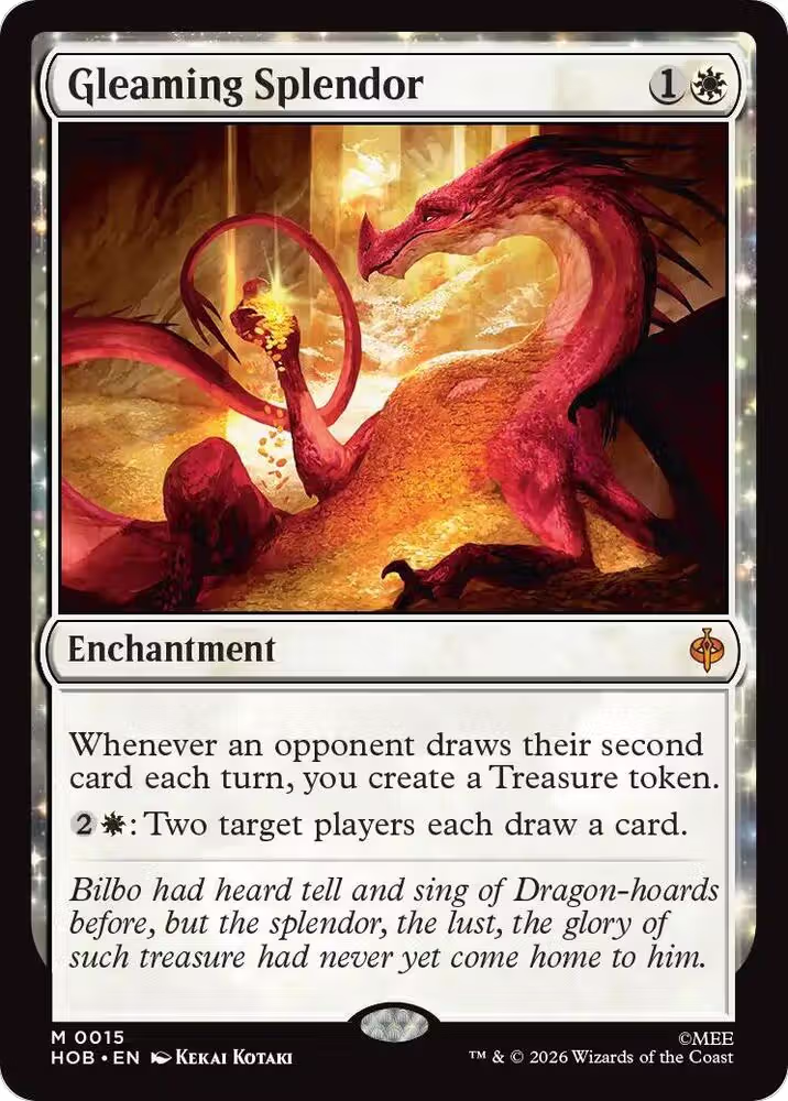 Gleaming Splendor (15), The Hobbit — Magic card price